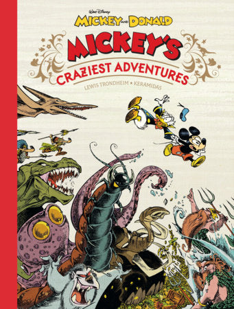 Walt Disney's Mickey and Donald: Mickey's Craziest Adventures Hardcover by Lewis Trondheim