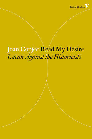 Read My Desire Paperback by Joan Copjec