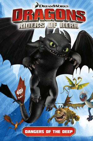 Dragons Riders of Berk: Dangers of the Deep Paperback by Simon Furman