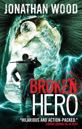 Broken Hero Paperback by Jonathan Wood