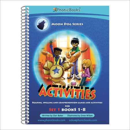 Phonic Books Moon Dogs Set 1 Activities Paperback by Phonic Books