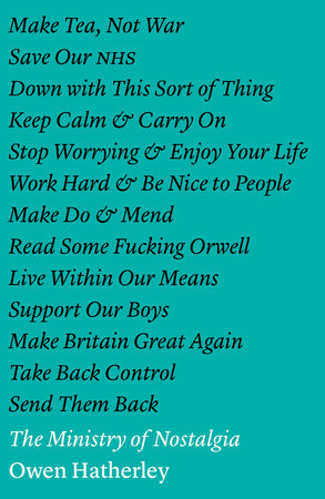 The Ministry of Nostalgia TR by Owen Hatherley