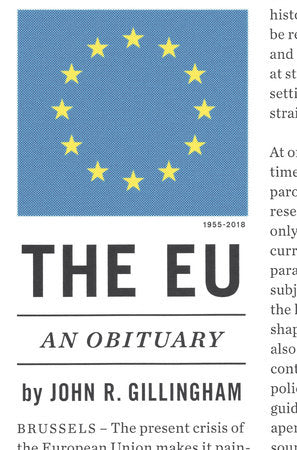 The E.U. Paperback by John R. Gillingham
