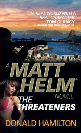 Matt Helm - The Threateners Paperback by Donald Hamilton