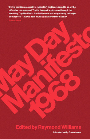 May Day Manifesto 1968 Paperback by Raymond Williams