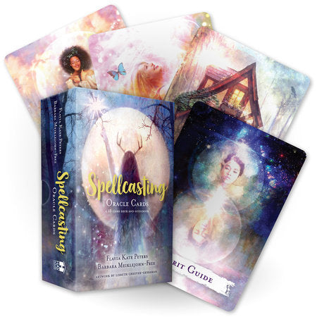 Spellcasting Oracle Cards Merchandise by Flavia Kate Peters and Barbara Meiklejohn-Free