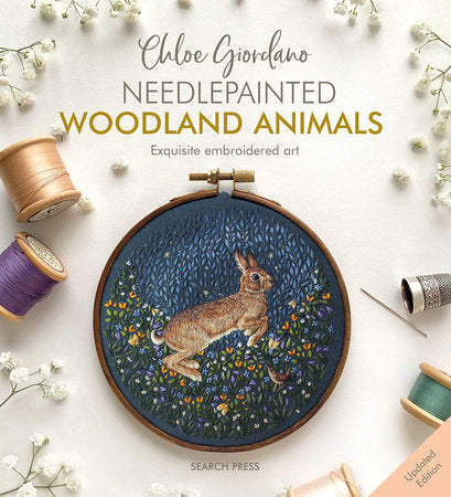 Needlepainted Woodland Animals Paperback by Chloe Giordano