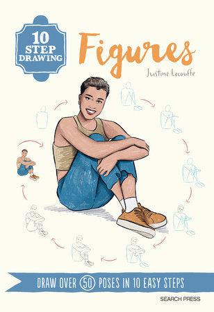 10 Step Drawing: Figures TR by Justine Lecouffe