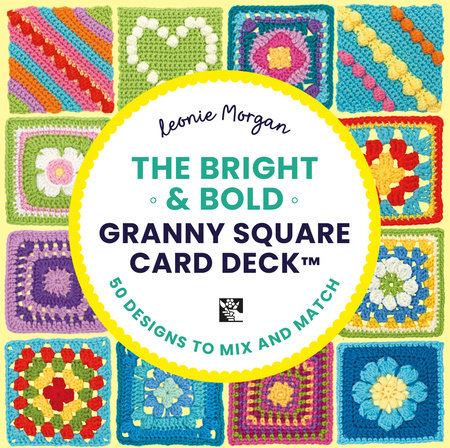 The Bright and Bold Granny Square Card Deck Merchandise by Leonie Morgan