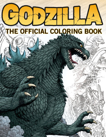 Godzilla: The Official Coloring Book Paperback by Titan