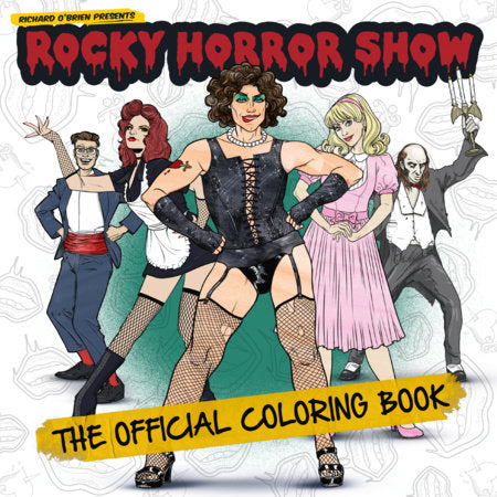 Rocky Horror Show: The Official Coloring Book Paperback by Titan Books