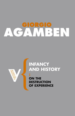 Infancy and History Paperback by Giorgio Agamben