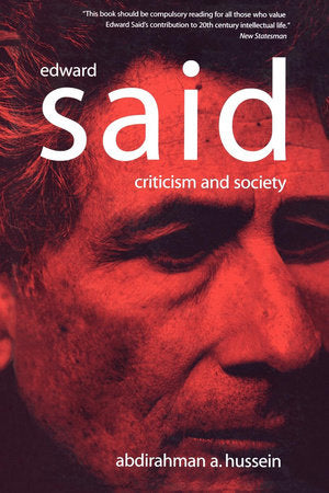 Edward Said Paperback by Abdirahman A. Hussein