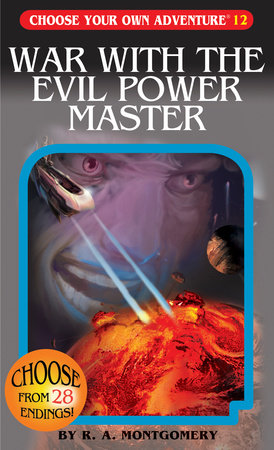 War With The Evil Power Master Paperback by R. A. Montgomery