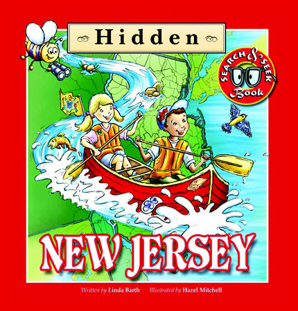 Hidden New Jersey Hardcover by Linda J. Barth (Author); Hazel Mitchell (Illustrator)