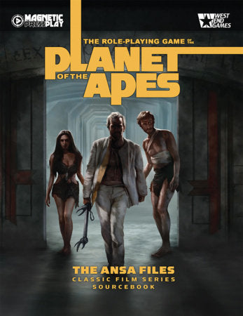 The Planet of the Apes RPG ANSA Sourcebook Hardcover by Andrew E.C. Gaska