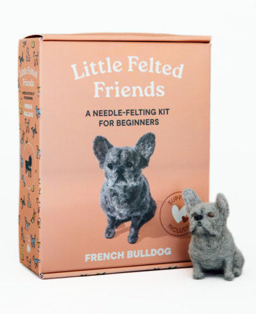 Little Felted Friends: French Bulldog Merchandise by Alyson Gurney