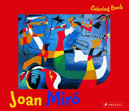 Coloring Book Joan Miro Paperback by Annette Roeder