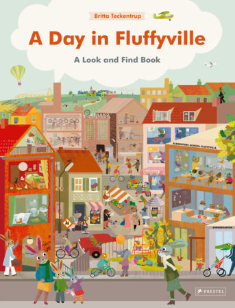 A Day in Fluffyville Board Book by Britta Teckentrup