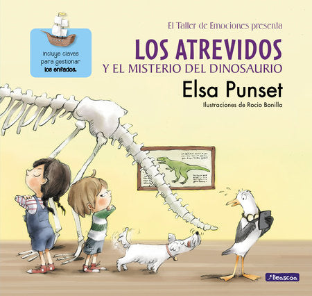 Los atrevidos y el misterio del dinosaurio / The Daring and the Mystery of the Dinosaur Hardcover by Elsa Punset
