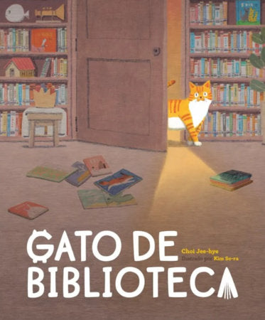 Gato de biblioteca / The Library Cat Hardcover by Ji-Hye Choi