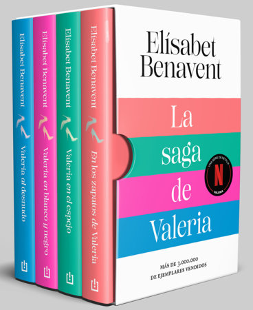 Estuche La saga de Valeria / The Valeria Series (Boxed Set) Paperback by Elisabet Benavent