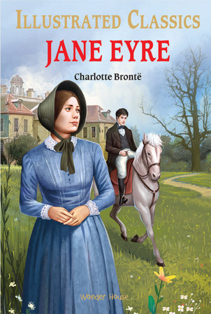 Jane Eyre for Kids : illustrated Abridged Children Classics English Novel with Review Questions Hardcover by Charlotte Bronte