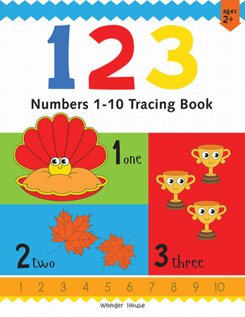 Preschool Activity Book: 123 - Numbers 1-10 Tracing Book For Kids Paperback by Wonder House Books
