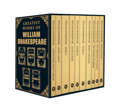 Greatest Works of William Shakespeare (Boxed Set of 10) - Hamlet / Othello / The Merchant of Venice / Macbeth / The Comedy of Errors / Romeo and Juliet / Boxed Set by Shakespeare