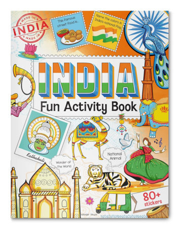 INDIA - Fun Activity Book for Children Paperback by Wonder House Books