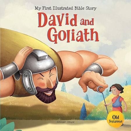My First Illustrated Bible Story: David and Goliath Paperback by Wonder House Books