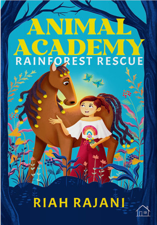 Animal Academy Rainforest Rescue Paperback by Riah Rajani