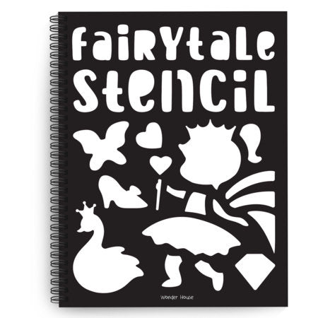Stencil Book: Fairytale Board Book by Wonder House Books