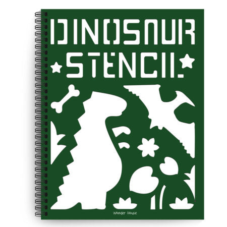 Stencil Book: Dinosaur Board Book by Wonder House Books
