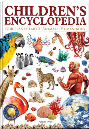 Children’s Encyclopedia - Our Planet Earth, Animals and Human Body Hardcover by Wonder House Books