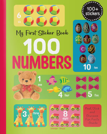 My First 100 Numbers Stickers Paperback by Wonder House Books