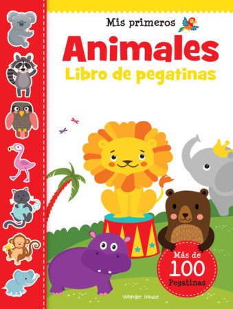My First Animals Sticker Book - Spanish Paperback by Wonder House Books