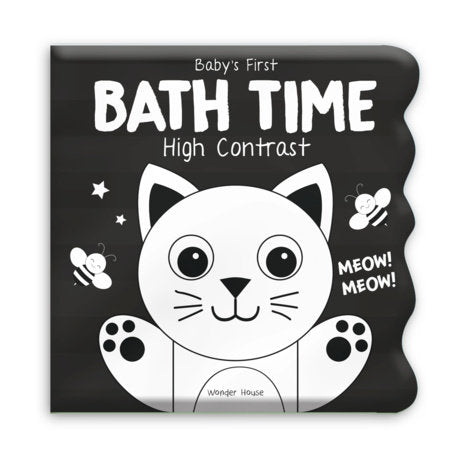 Baby's First Bath Time: High Contrast Merchandise by Wonder House Books