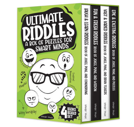 Ultimate Riddles (Boxed Set of 4 Books) Boxed Set by Wonder House Books