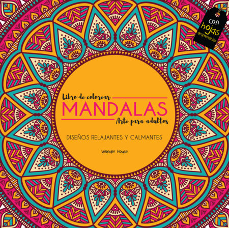 Adult Colouring Books Mandala Art for Adults - Spanish Paperback by Wonder House Books