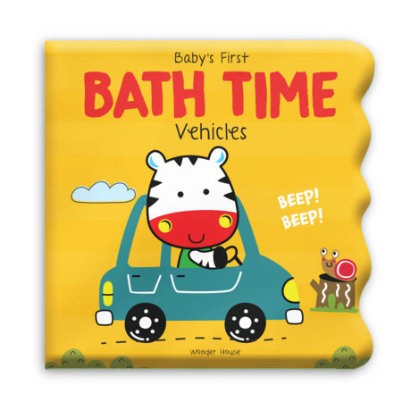 Baby's First Bath Time: Vehicle Merchandise by Wonder House Books