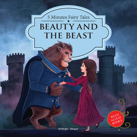 5 Minutes Fairy Tales Beauty and the Beast : Abridged Fairy Tales For Children Board Book by Wonder House Books