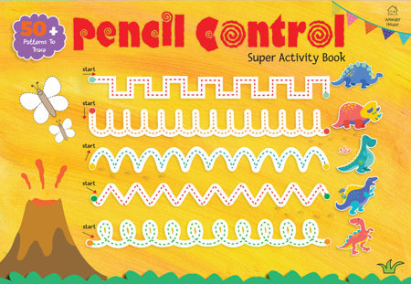 Pencil Control Super Activity Book : Activity Book for children Paperback by Wonder House Books