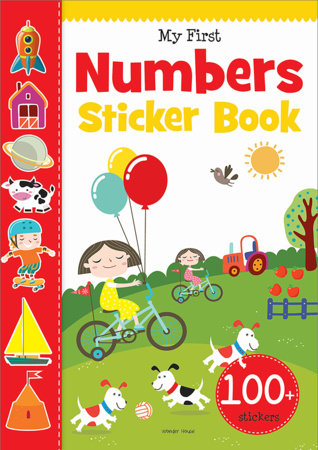 My First Numbers Sticker Book: Exciting Sticker Book With 100 Stickers Paperback by Wonder House Books