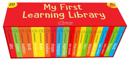 My First Complete Learning Library: Boxset of 20 Board Books Gift Set for Kids Boxed Set by Wonder House Books