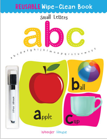 Reusable Wipe And Clean Book - Small Letters : Write And Practice Small Letters Paperback by Wonder House Books