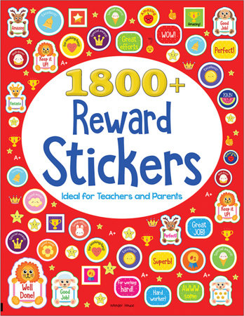 1800+ Reward Stickers - Ideal For Teachers And Parents : Sticker Book With Over 1800 Stickers to Boost The Morale of Kids Paperback by Wonder House Books