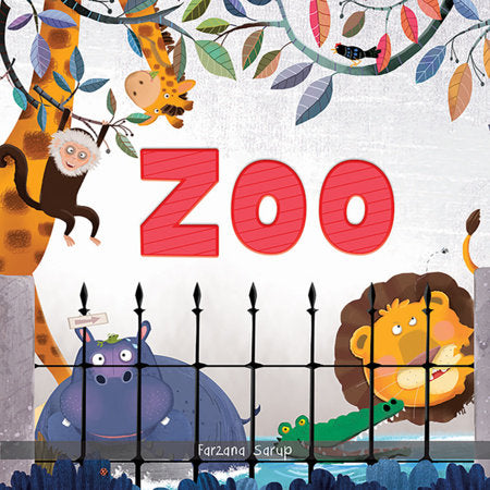 Zoo - Illustrated Book On Zoo Animals Paperback by Farzana Sarup