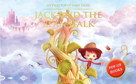 My First Pop Up Fairy Tales - Jack & The Beanstalk : Pop up Books for children Hardcover by Wonder House Books