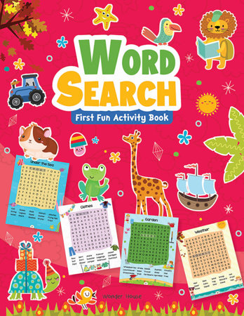Word Search : First Fun Activity Books For Kids Paperback by Wonder House Books